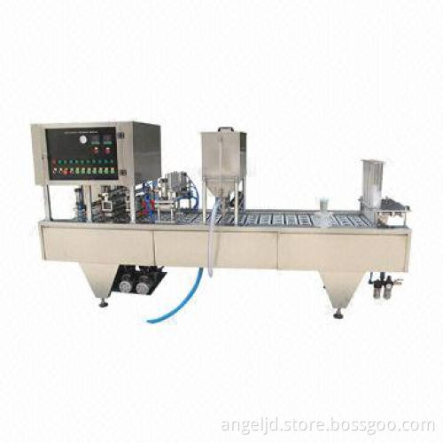 Cup Filling Machine, Simple Operating, PLC Control and Stable Performance